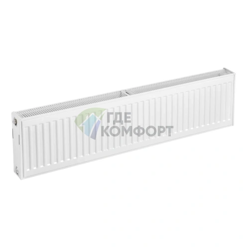 Стальной двухпанельный радиатор Axis 22 300 х 1400 Classic с боковым подключением - фото 1