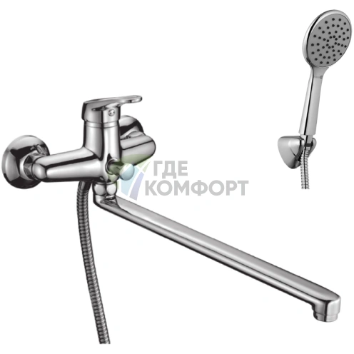 Смеситель Lemark Omega LM3101C: универсальный для кухни, идеально подходит для любой мойки - фото 1