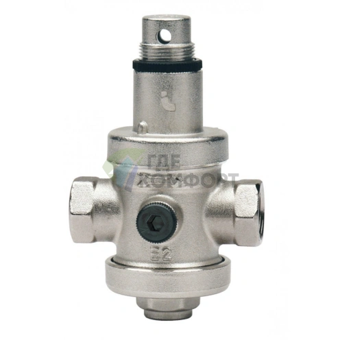 Редуктор давления ВВ 1 1/2 с отверстием под аксиальный манометр Itap фото 1