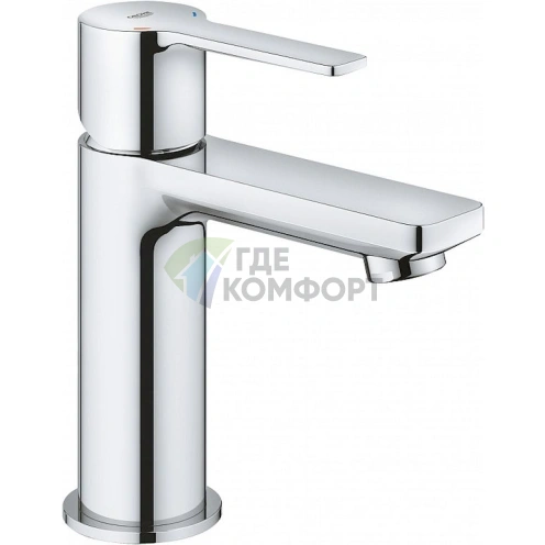 Смеситель для раковины Grohe Lineare 23791001 с технологией SilkMove - фото 1