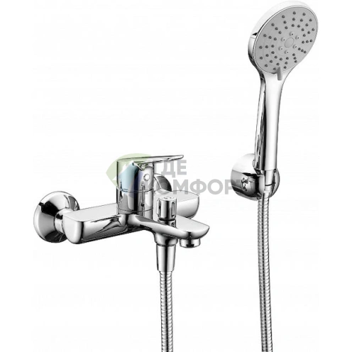 Смеситель для ванны с душем Wasserkraft Lippe 4501 - фото 1