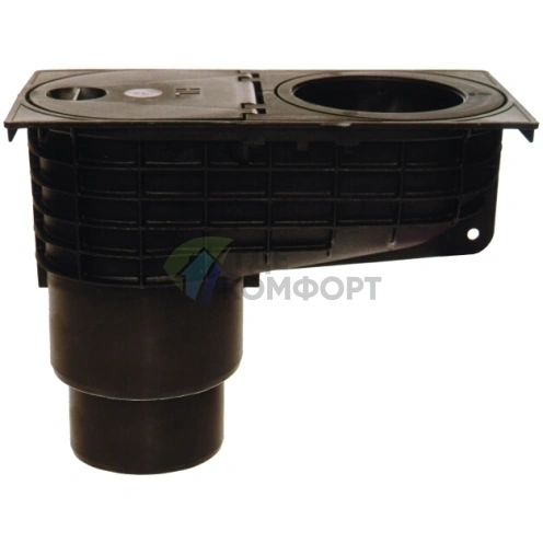Трап HL660E уличный для отвода в ливневую канализацию воды от наружных ливнестоков - фото 1