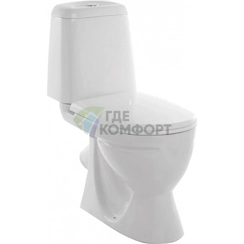 Унитаз-компакт Sanita Идеал: экономный и компактный - фото 1