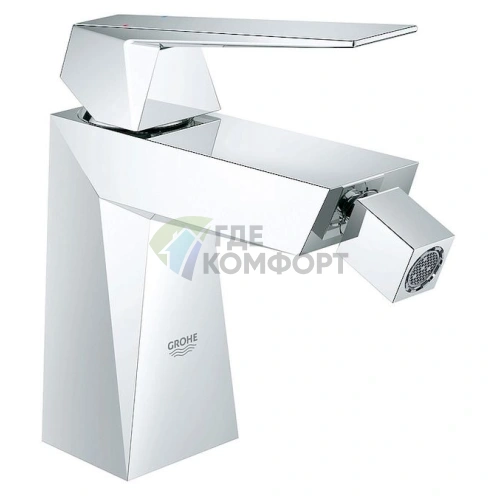 Стильный настенный смеситель Grohe Allure Brilliant 23117000 для биде - фото 1