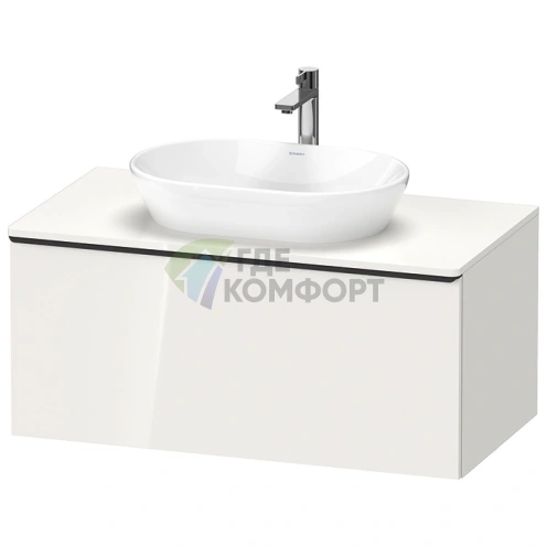 Подвесная тумбочка Duravit D-Neo, 459x1000x550 мм, 1 ящик, белый высокоглянцевый (DE494802222) - фото 1