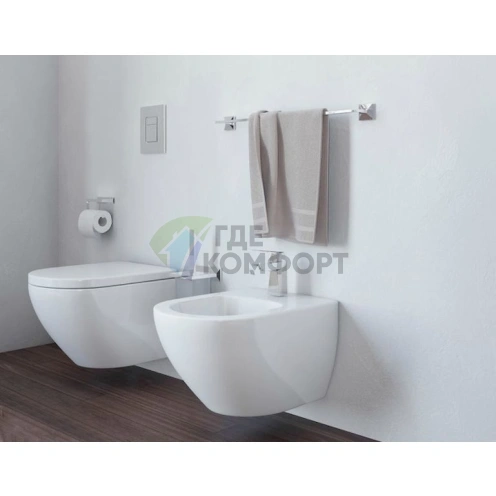Стильный настенный смеситель Grohe Allure Brilliant 23117000 для биде - фото 2