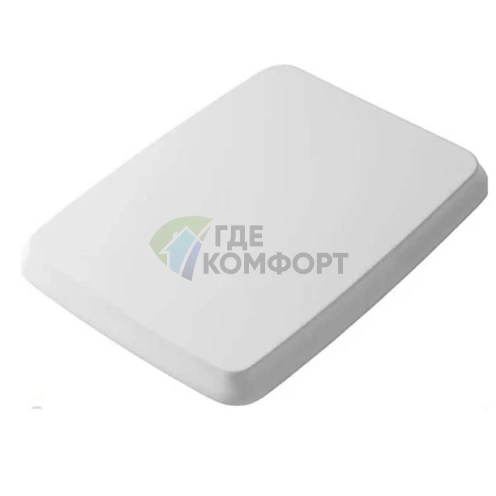 Сиденье для унитаза Artceram CIVITAS с микролифтом, белое, хромированные шарниры (CIA010 01 71) - фото 1