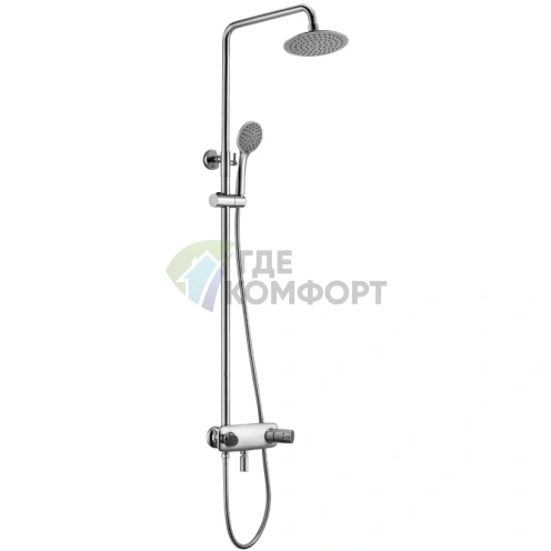 Эргономичная душевая стойка Lemark Wing LM5362C со стильным дизайном - фото 1