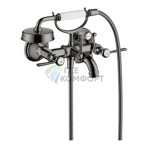 Смеситель для ванны AX Montreux: полированный черный хром для ванны и мойки (16551330) - фото 1