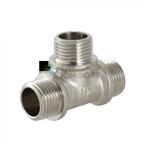 Тройник с наружной резьбой 3/4 Valtec - фото 3