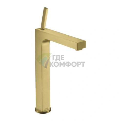 Дизайнерский смеситель для раковины AX Citterio в шлифованной меди (39020950) - фото 1