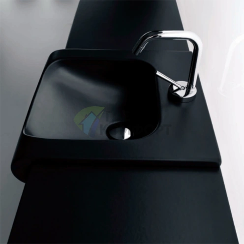 Керамическая декоративная панель KERASAN Inka Project 32x35,5 см Nero Lucido (чёрный глянец) (341704) - фото 1