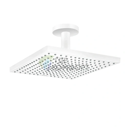 Верхний душ HG Raindance 300x300 мм, белый матовый, с потолочным креплением (26250700) - фото 1