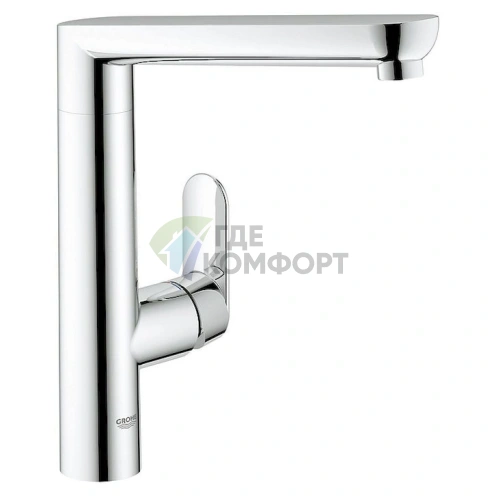 Смеситель для кухни Grohe K7 с выдвижной лейкой и поворотным изливом - фото 1