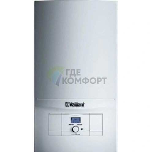 Газовый настенный двухконтурный котел Vaillant turboTEC pro VUW 242/5-3 24 кВт - фото 1