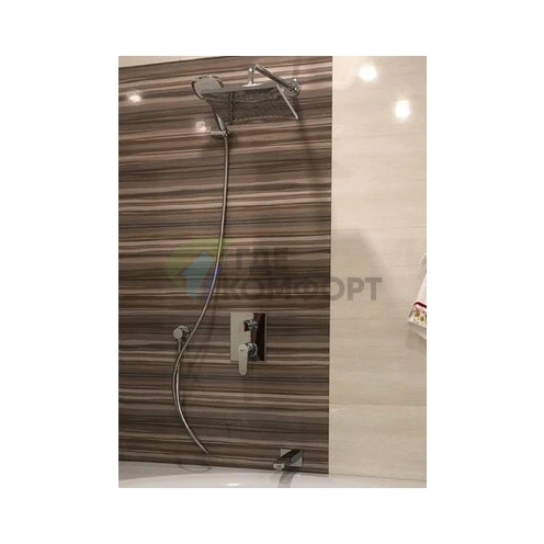 Встраиваемый душевой комплект Lemark Shift LM4322C с термостатом для вашего комфорта - фото 2