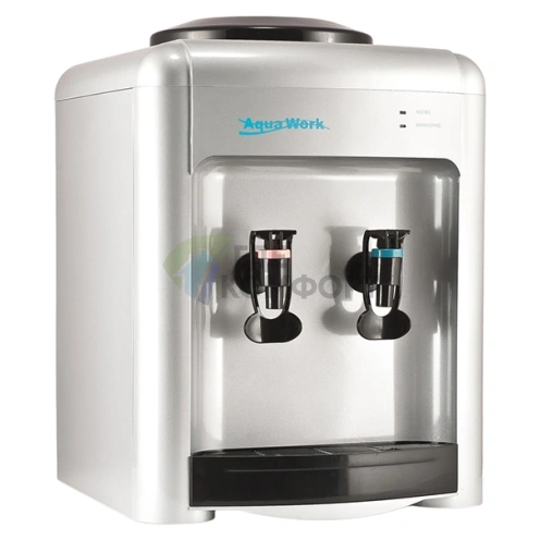 Кулер для воды AquaWork AW 36TDN серебристый - фото 1