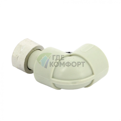 Угольник PPR с накидной гайкой 25x3/4 FV-Plast - фото 2