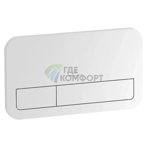 Кнопка смыва Villeroy Boch Viconnect 9224 9068 белая фото 1