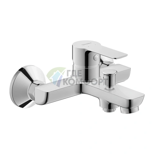 Настенный смеситель для ванной Duravit A.1 в хроме (A15230000010) - фото 1