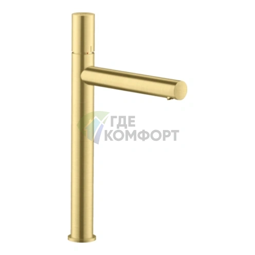 Смеситель для раковины AX Uno Zero 260, шлифованная медь (45004950) - фото 1