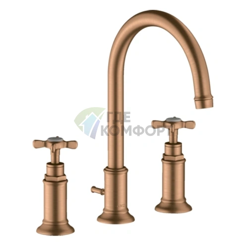 Смеситель для раковины AX Montreux – «Шлифованная бронза» (16513140) - фото 1