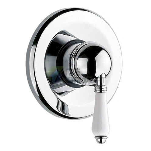 Встраиваемый смеситель для душа Nicolazzi P.m. Blanc с керамическими ручками, хром (3406CR76) - фото 1