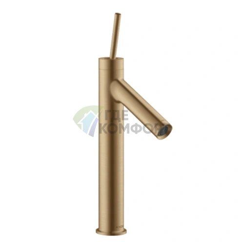 Смеситель для раковины AX Starck в цвете шлифованная бронза (10123140) - фото 1