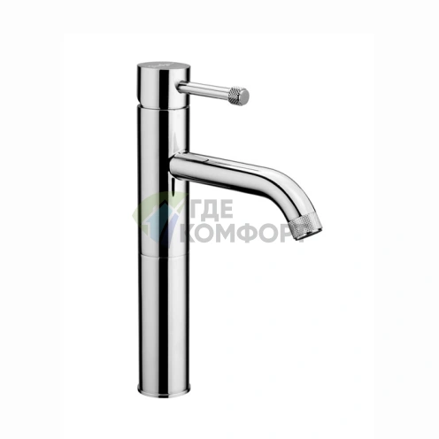 Смеситель для раковины Nicolazz Arena: высокий однорычажный, хром (3772CR56M) - фото 1