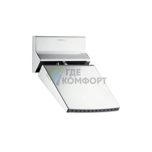 Настенный каскадный смеситель HG Raindance Rainfall 150 с регулируемой струей, хром (26443000) - фото 1