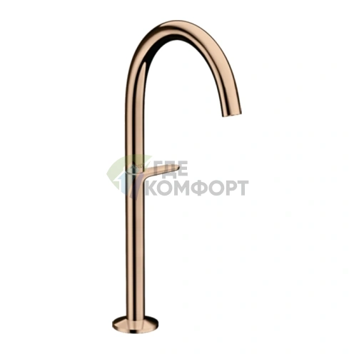 Смеситель для раковины AX One Sel 260 P-Open в цвете полированное красное золото (48030300) - фото 1