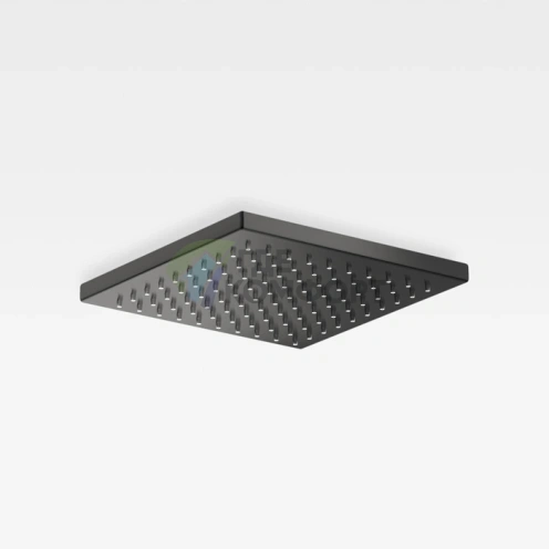 Верхний душ Armani Roca Island 197x197 мм, цвет черный (Nero) (7.5B92.7.6VG.0) - фото 1