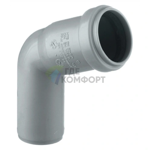 Отвод канализационный HTB 32 67° Ostendorf - фото 2