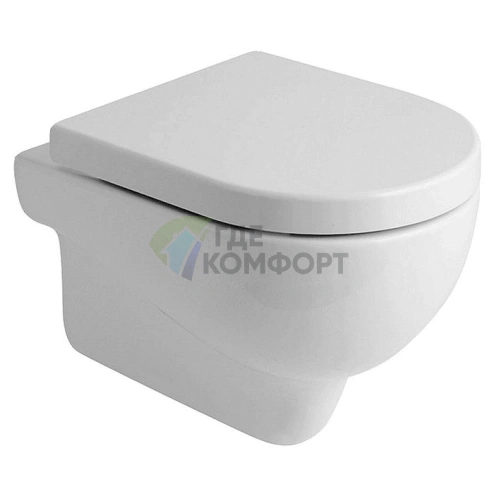 Подвесной унитаз Azzurra Nuvola со скрытым монтажом (NUV100/SOSK bi)) - фото 1