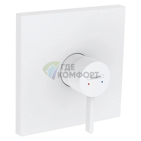 Смеситель для раковины Hansgrohe Finoris белый матовый (76615700) - фото 1