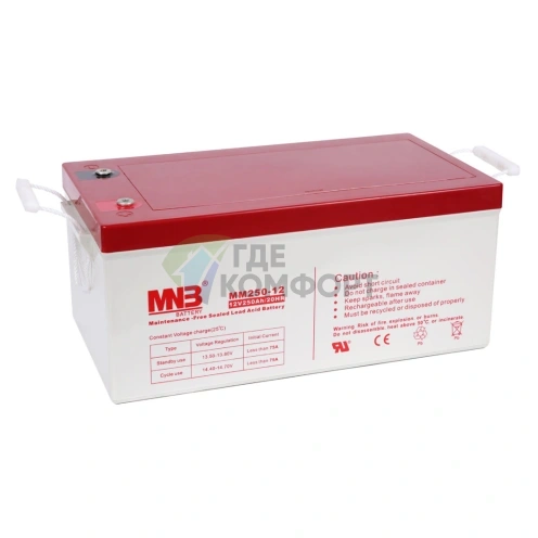 Аккумуляторная батарея MNB MM 250-12 - фото 1