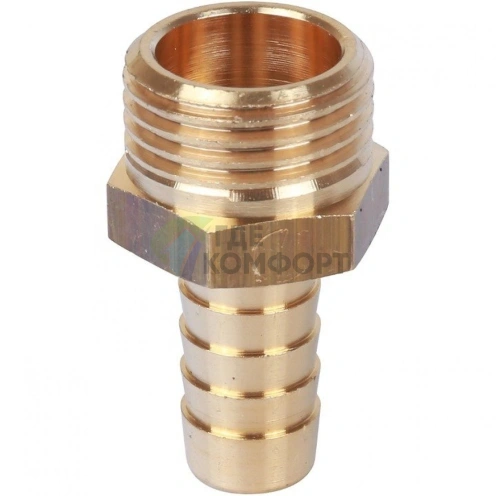 Штуцер НР 1/2x12 мм Stout - фото 1