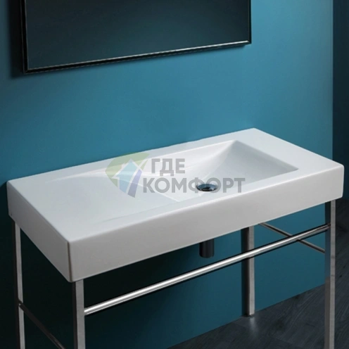 Стойки для раковины SIMAS Frozen хромированные (необходимо заказать штангу) - фото 1