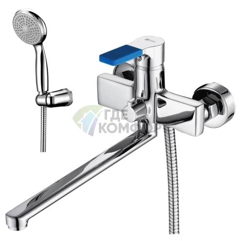 Стильный универсальный смеситель Lemark Aura LM0651C - фото 1