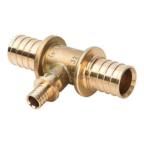 Stout Тройник переходной 32x16x32 для труб из сшитого полиэтилена аксиальный - фото 1