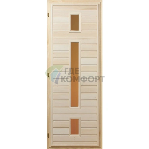 Дверь для бани и сауны Банные штучки 32133 190х70 - фото 1