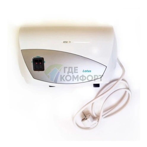 Водонагреватель для душа Atmor Lotus 3500 с душевой лейкой - фото 1