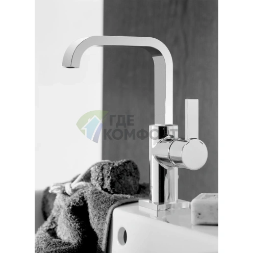 Смеситель Grohe Allure 32146000: однорычажный для раковины со стильным дизайном - фото 6