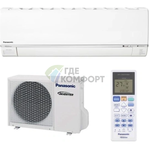 Сплит-система настенного типа Panasonic Deluxe CS/CU-E24RKD inverter - фото 1