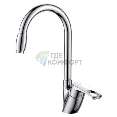 Смеситель для кухни D K Erlangen Bayern DA1182401: надежность и эргономика для вашего комфорта - фото 3