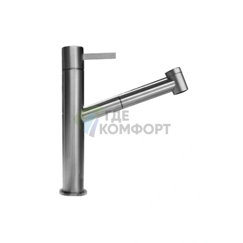 Смеситель для раковины Fantini AF/21 хром: однорычажный, без донного клапана (27 02 A754F) - фото 1