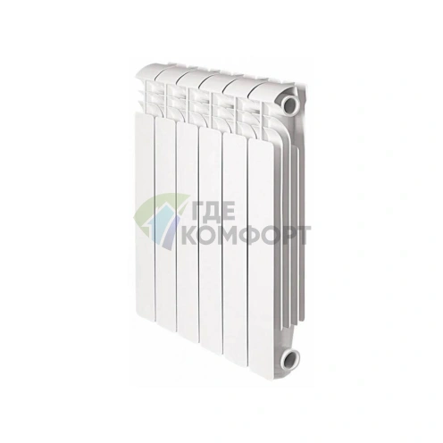 Радиатор Global ISEO 350 6 секций алюминиевый фото 1