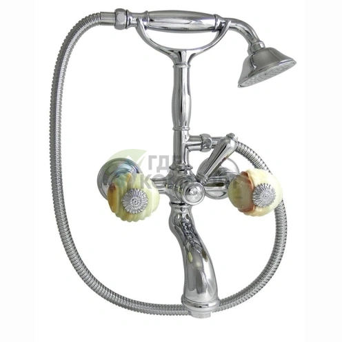 Смеситель для ванны с душем Nicolazzi Onice в хромированном исполнении (2101CR09O) - фото 1