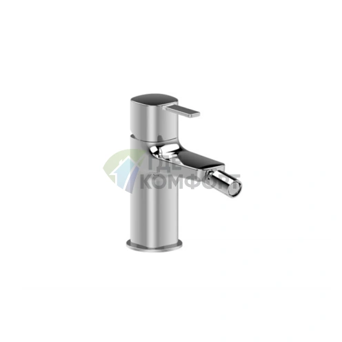 Смеситель для биде Fantini Lame с донным клапаном, хром (24 02 M108F) - фото 1