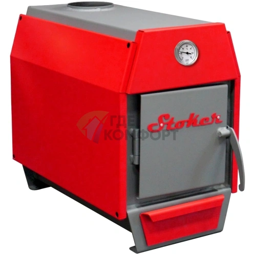 Твердотопливный напольный одноконтурный котел Stoker АОТВ 12-Э фото 1